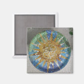 Barcelona Park Guell Magneet (Voorkant / Achterkant)