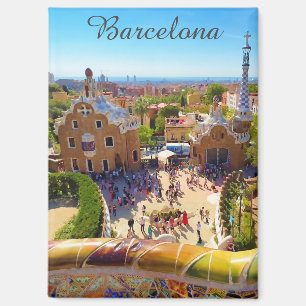 Barcelona, Park Güell Magneet