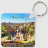 Barcelona, Park Guell Sleutelhanger (Achterkant)