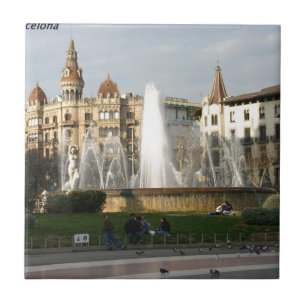 Barcelona—Plaza—Catalunya—[kan.k].JPG Tegeltje
