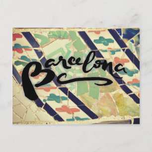 Barcelona postcard briefkaart