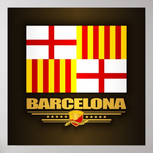 Barcelona Poster (Voorkant)