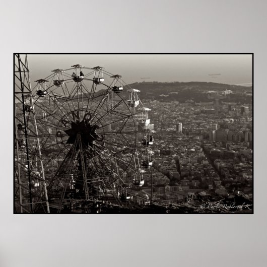 Barcelona Poster (Voorkant)