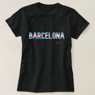 Barcelona Pride Transgender Vlag T-shirt