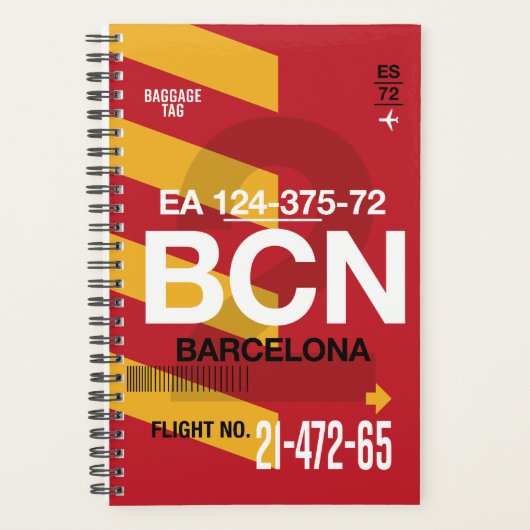 Barcelona - Reisplanner 2026 Planner (Voorkant)