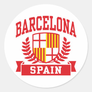 Barcelona Ronde Sticker