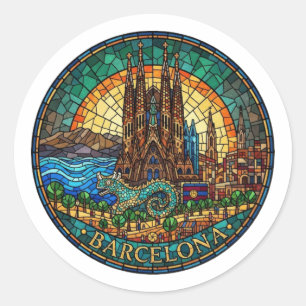 BARCELONA RONDE STICKER