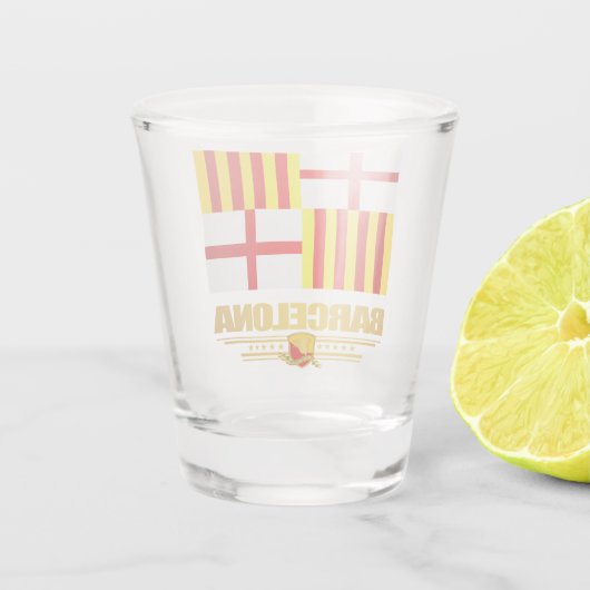 Barcelona Shot Glas (Achterkant)