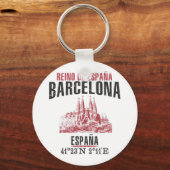 Barcelona Sleutelhanger (Voorkant)