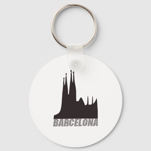 Barcelona Sleutelhanger (Voorkant)