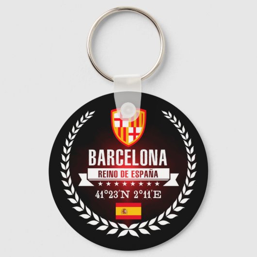 Barcelona Sleutelhanger (Voorkant)