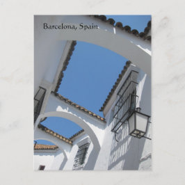 Barcelona Spain Post Card Briefkaart