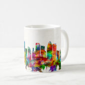 Barcelona Spain Skyline Koffiemok (Voorkant rechts)
