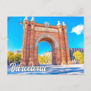Barcelona, Spanje Briefkaart