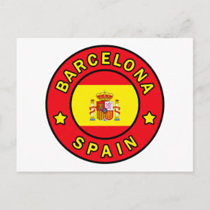 Barcelona Spanje Briefkaart