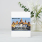 Barcelona Spanje Briefkaart (Staand voorkant)