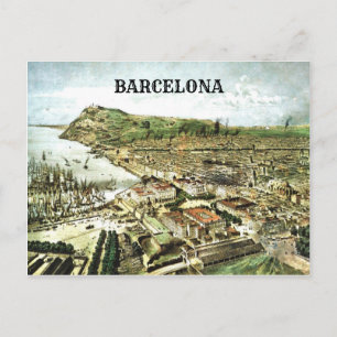 Barcelona Spanje Briefkaart