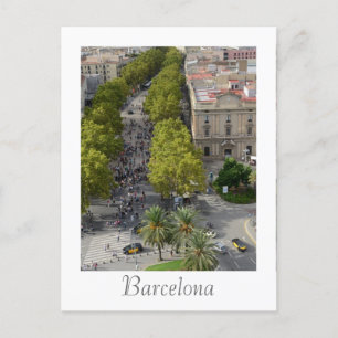 Barcelona Spanje Briefkaart