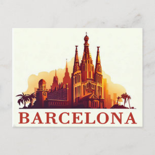 Barcelona Spanje Briefkaart