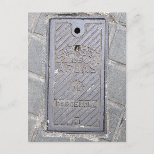 Barcelona, Spanje Briefkaart Hoesje Nut (Voorkant)