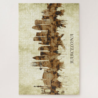 Barcelona Spanje Cityscape Legpuzzel