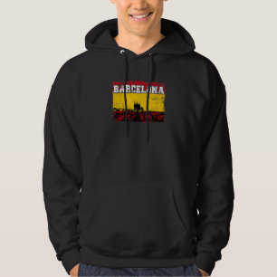 Barcelona Spanje Europa Hoodie
