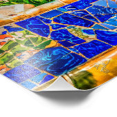 Barcelona Spanje Foto Modern Art Afdruk (Hoek)