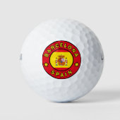 Barcelona Spanje Golfballen (Voorkant)