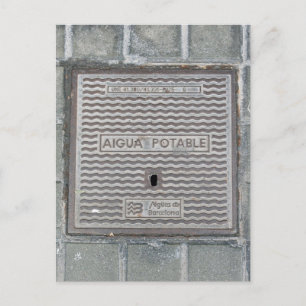 Barcelona, Spanje Hoesje Briefkaart