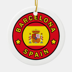 Barcelona Spanje Keramisch Ornament