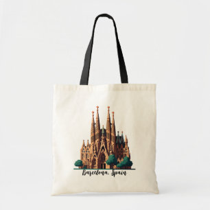Barcelona Spanje La Sagrada Familia Tote Bag