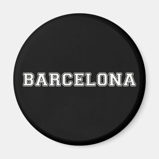 Barcelona Spanje Magneet (Voorkant)