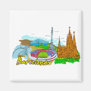 Barcelona - Spanje Magneet