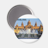 Barcelona Spanje Magneet (Voorkant / Achterkant)