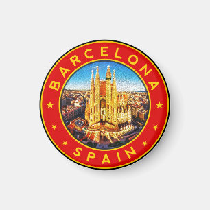 Barcelona Spanje Magneet