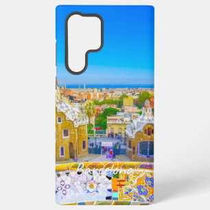 Barcelona, Spanje - Park Guell Gaudi Mozaïek Samsung Galaxy Hoesje