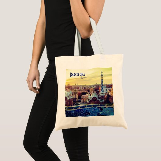 Barcelona, Spanje - Park Guell Tote Bag (Voorkant (product))