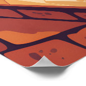 Barcelona Spanje Poster (Hoek)