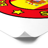 Barcelona Spanje Poster (Hoek)