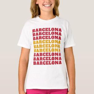 Barcelona Spanje shirten en jassen T-shirt