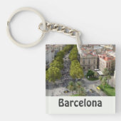 Barcelona, Spanje Sleutelhanger (voorkant)