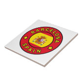Barcelona Spanje Tegeltje (Zijkant)