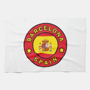 Barcelona Spanje Theedoek