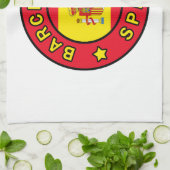 Barcelona Spanje Theedoek (Gevouwen)