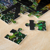 Barcelona Square Puzzle Legpuzzel (Zijkant)