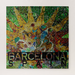 Barcelona Square Puzzle Legpuzzel