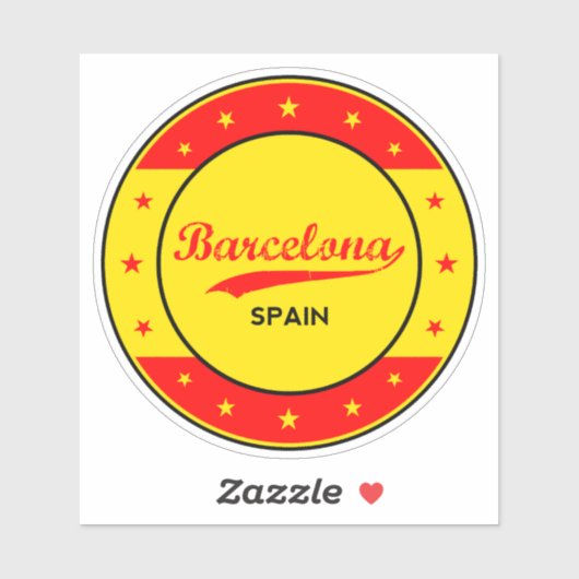 Barcelona Sticker (Vel)