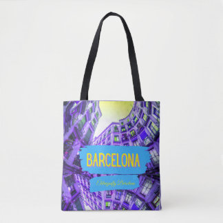 Barcelona straat stijl tas-ontwerp 10 draagtas
