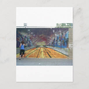 Barcelona Street Art Briefkaart