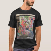 Barcelona Street Graffiti Two Image T-shirt (Voorkant)